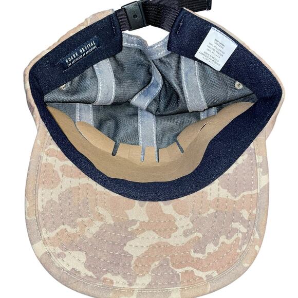 Roark Revival Crush It Baseball Cap Hat Adjustable Artifacts Adventure Tan Camo - Picture 9 of 14